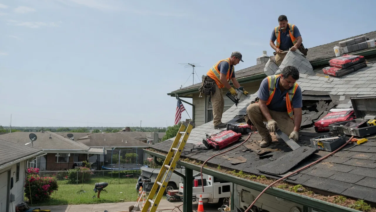 Roof Repair in Bellville, TX near me
